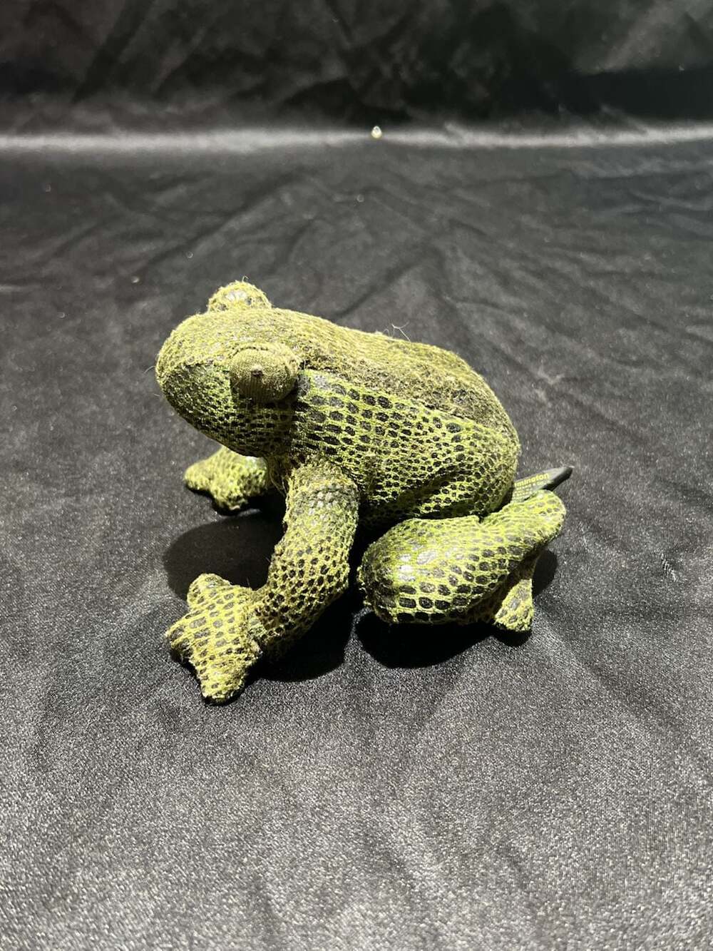 Vintage Russ Berrie Flemington The Frog Zonies Bean Bag Plush Toy #1353